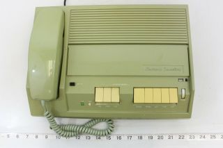 Vintage 1972 Vintage Electronic Secretary Green Telephone Answering System