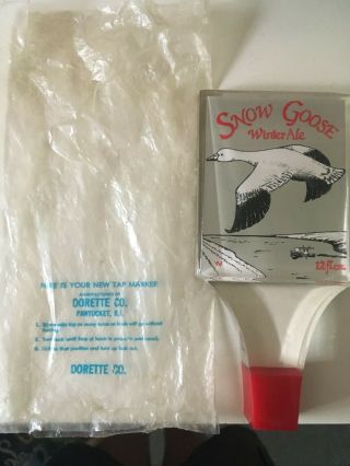 Snow Goose Winter Ale Tap Handle 1994