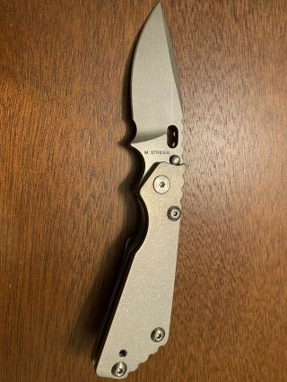 M.  Strider Pt Gen 3 Cpm - 154 Knife