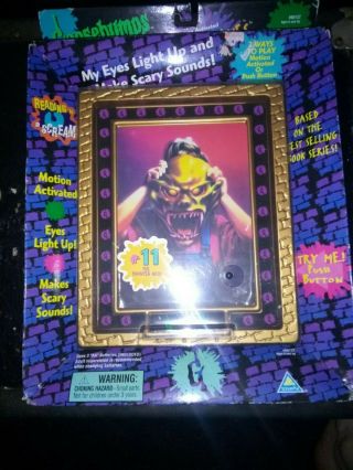 Goosebumps Freaky Frames 1996 11 The Haunted Mask Vintage Nib Motion Activated