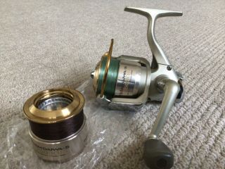 Vintage Team Daiwa - S 2503cu With Spare Spool And Pouch