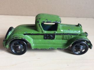 1930s A.  C.  Williams Arcade Hubley Kenton Toy Cast Iron Roadster Coupe Car 5”