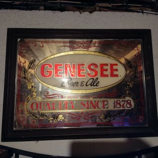 Vintage Genesee Beer & Ale - Quality Since 1878 - Advertising Collectors Sign