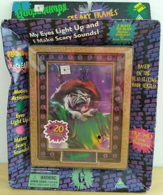 Vtg 1996 Toymax Goosebumps Freaky Frames 20 Scarecrow Walks At Midnight