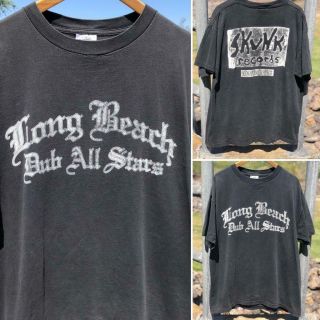 Rare Vtg Tultex Long Beach Dub All Stars Skunk Records Band Tour T Shirt Xl
