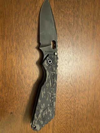 M.  Strider Sng A - Tacs Camo Pd1 Blade Knife