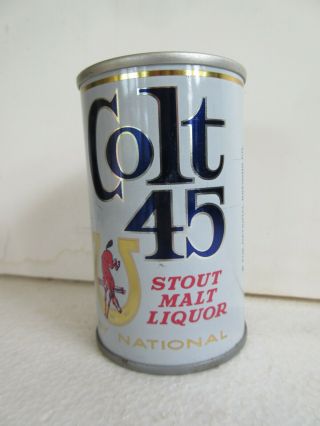 8oz Colt 45 Stout Malt Liquor By National Brewing Co,  Baltimore,  Md - 4 Cities