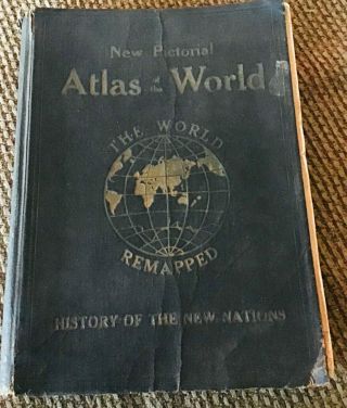 Pictorial Atlas Of The World 1921 Census Edition The World Remapped