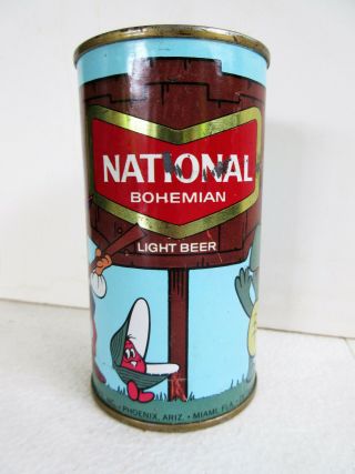 National Boh Cartoon Can,  National Brewing Co,  Baltimore,  Md - Bank Top