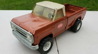 Vintage Tonka Dodge Pickup Truck 2 Tone Bronze/Cream 3
