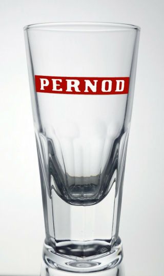 Set Of 2 X Pernod Vintage Large Shot Glasses Rare