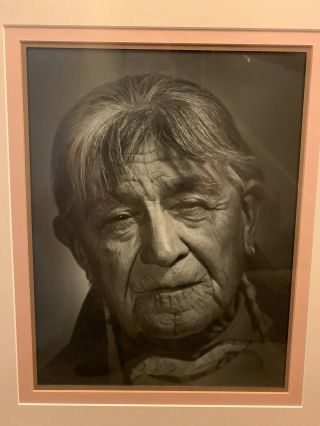 Vintage Navajo Photo Portrait