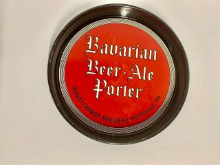 Bavarian Beer Ale Porter Tray From The Mount Carbon Brewery Pottsville Pa