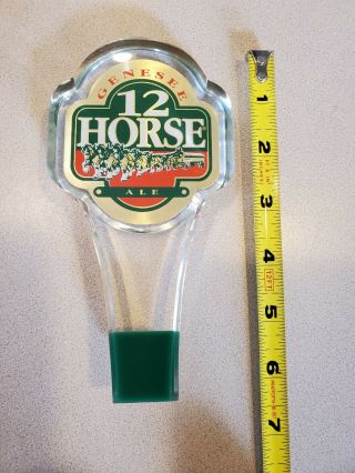 Vintage Genesee 12 Horse Ale Beer Tap Acrylic