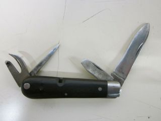 Elsener Forges L,  C Vallorbes 1890 Old Cross Swiss Army Knife Sackmesser Militair