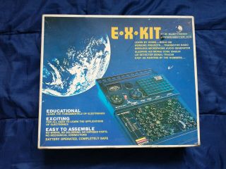 Gakken Ex - 100 Denshi Electronic Block Educational Learner Kit