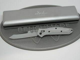 Benchmade 940slv Osborne Axis 154cm Silver Limited Edition Folding Knife 204/500