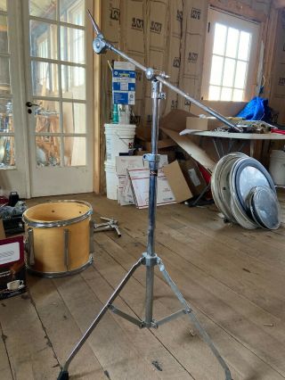 Vintage Slingerland Heavy Duty Cymbal/boom Stand.  For Item Details.