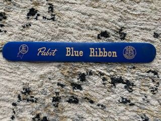 Rare Vintage Pabst Blue Ribbon Pbr Foam Scraper 1930 