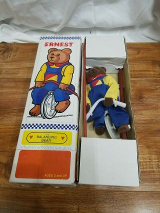 T) Ernest The Balancing Bear Vintage Toy.  Rope Is Missing Pre - Owned