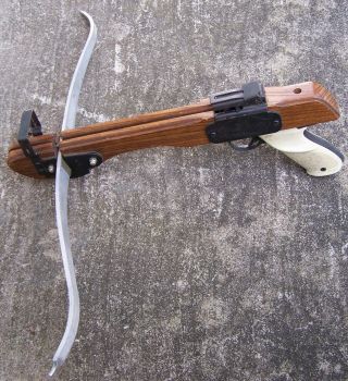 Vintage Wham - O Powermaster White Pistol Grip Crossbow