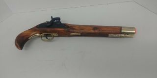 Vintage Wood Flintlock Musket Style Cap Gun Pistol Up1