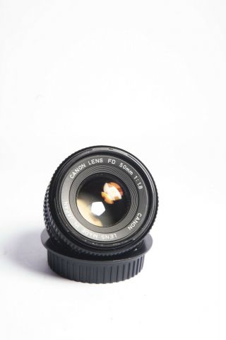 Canon 50mm F/1.  8 | Fd Mount | Vintage Lens | Vintage Canon Lens