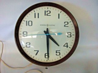 Vintage General Electric School Clock,  Model 2012
