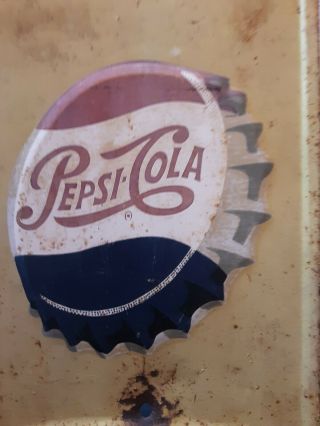 Vintage Say Pepsi Please Thermometer Made In The Usa M165