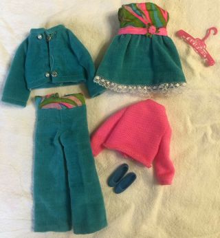 Vintage Skipper Barbie Doll Outfit 1748 Tripple Treat 70 - 71 Mattel
