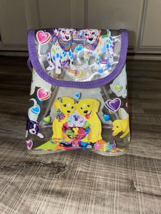Vintage Lisa Frank Clear Backpack Casey & Caymus