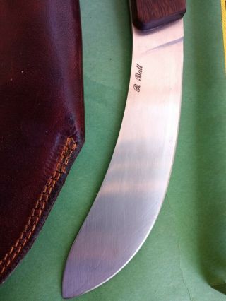 CUSTOM R BALL FIXED BLADE KNIFE 2