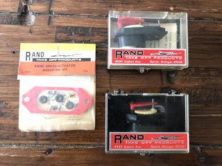 Vintage Rand Hr1 / Hr2 Galloping Ghost Actuator Set With Mount