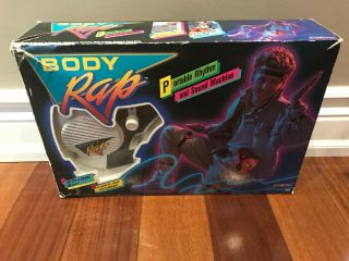 Vintage Body Rap Portable Rhythm & Sound Machine Vintage Body Rap W/ Box
