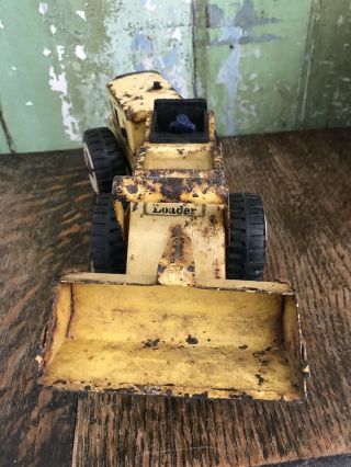 Old Vintage Retro TONKA Toys Cool Metal DIECAST Digger Loader Excavator 3