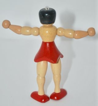 1930 ' s JAYMAR Betty Boop Cartoon Character Wooden Jointed Toy 3