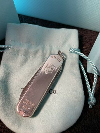 Victorinox Tiffany & Co Sterling Silver 925 Swiss Army Knife