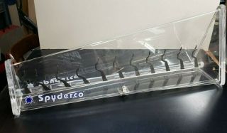 Spyderco | Knife Display Case With Locking Door | Acrylic