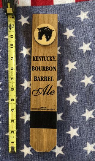 Kentucky Bourbon Barrel Ale 12.  5” Beer Tap Handle Horse Mancave Brewery Bar Ky