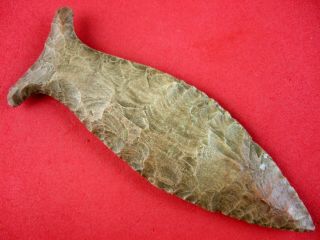 Indian Artifact 3 3/4 Inch Tennessee Beaver Lake Paleo Point Indian Arrowheads