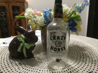 40 Ounce Crazy Horse,  Dakota Hills Malt Liquor Bottle