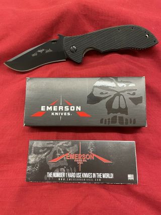 Emerson Commander Bt Tactical Folding Knife Commando - Bt Usa