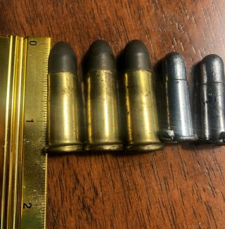 Vintage 3 MATTEL Fanner 50 (Holster) Toy Bullets,  2 Silver Toy Bullets 1950s 2