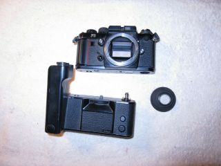Vintage Nikon F3 Camera Body & Md 4 Motor Drive To Restore