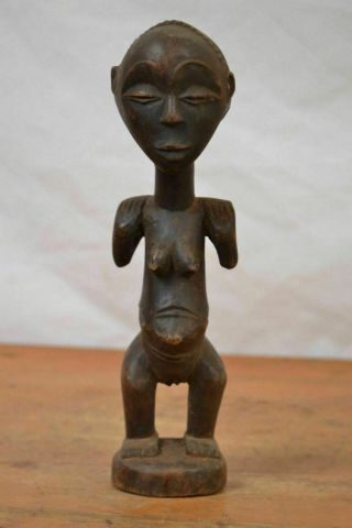 African Tribal Art,  Luba Statue From Democratic Republic Of Congo