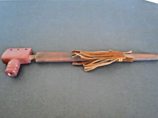Native American Peace Pipe by Swift Horse - 15.  75 inches 2