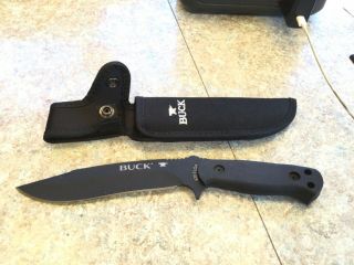 Buck 620 Reaper Discontinued,  Factory Sheath,  Fixed Blade Knife
