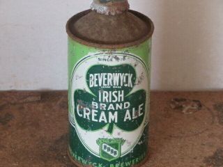 Beverwyck Irish Cream Ale.  Solid.  Irtp.  Cone.  Top.  W.  Cap