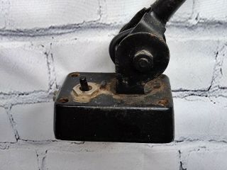 Vintage Bench Light Craftsman Articulated Arm Industrial,  Factory Work Bench 2