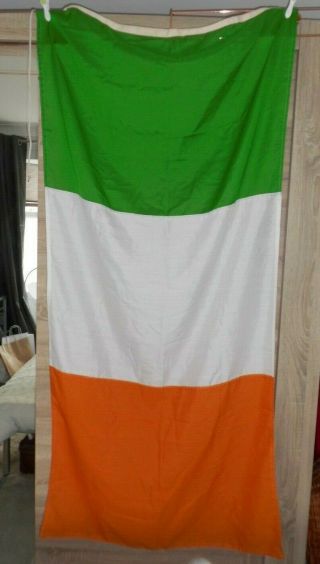 Vintage Large Quality Drill Cotton Flag - Ireland